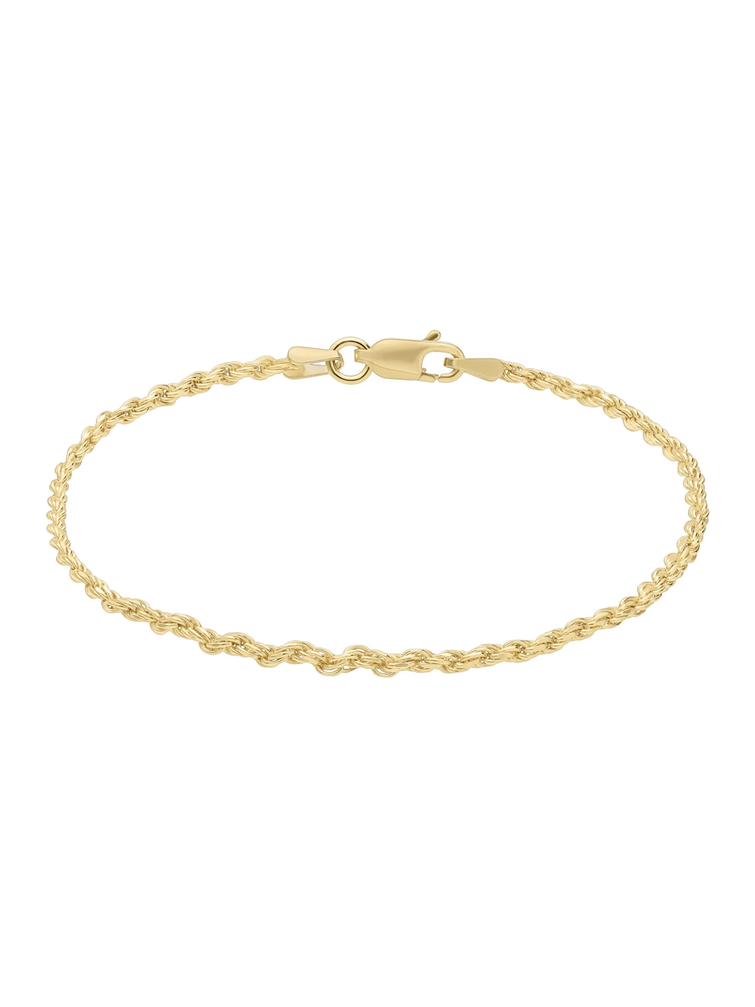 Lucardi Armband in Gold: Vorderseite