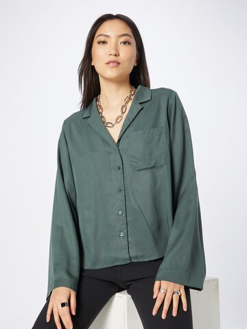 WEEKDAY Bluse 'Nova' i blå: forside