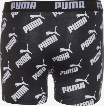 PUMA Boxershorts in Schwarz