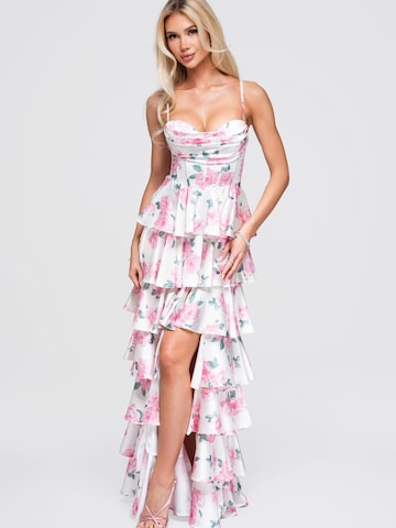 Ombre Abendkleid‌‌‌‌‌‌ in Pink