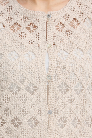 Chemisier 'NEKLA' ICHI en beige