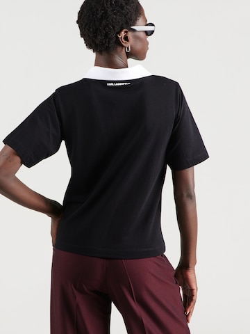 Karl Lagerfeld Koszulka 'IKON' w kolorze czarny