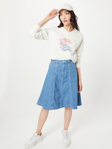 Jupe 'LMC Petal Skirt' Levi's Made & Crafted en bleu