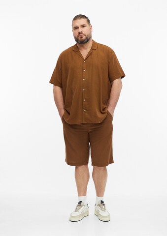 s.Oliver Men Big Sizes Regular Pants 'Detroit' in Brown