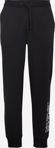 Calvin Klein Jeans Broek in Zwart: voorkant