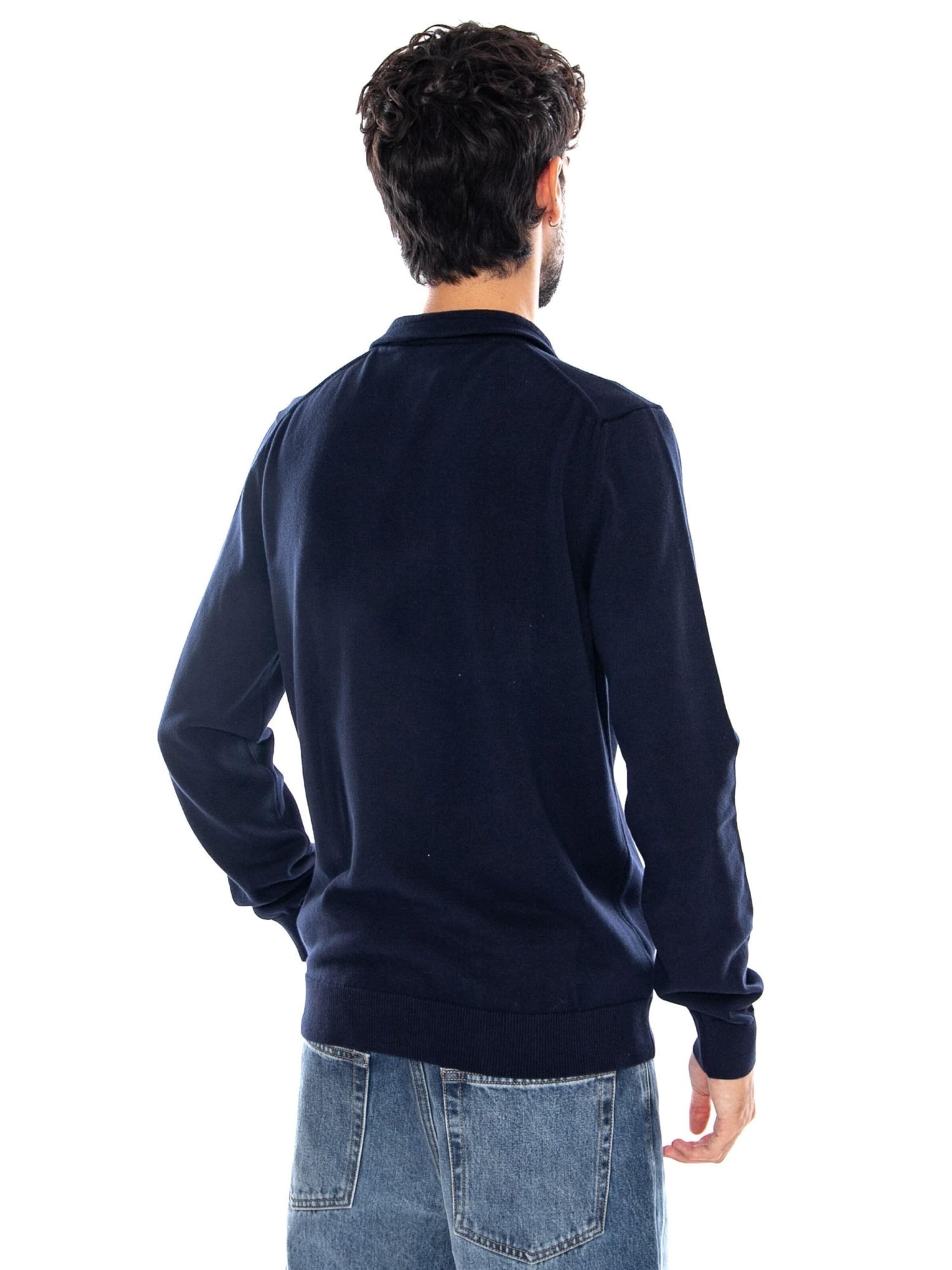 LACOSTE Sweater 'PULLOVER BLUE' in Blue