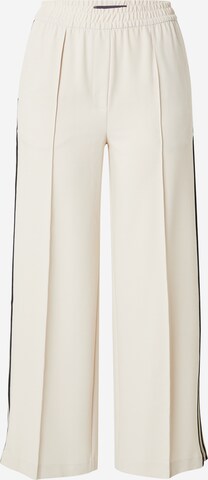 Wide leg Pantaloni di Marks & Spencer in beige: frontale