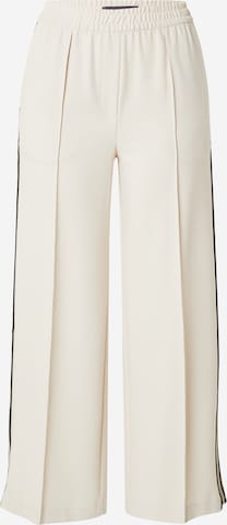 Marks & Spencer Wide Leg Bukser i beige: forside