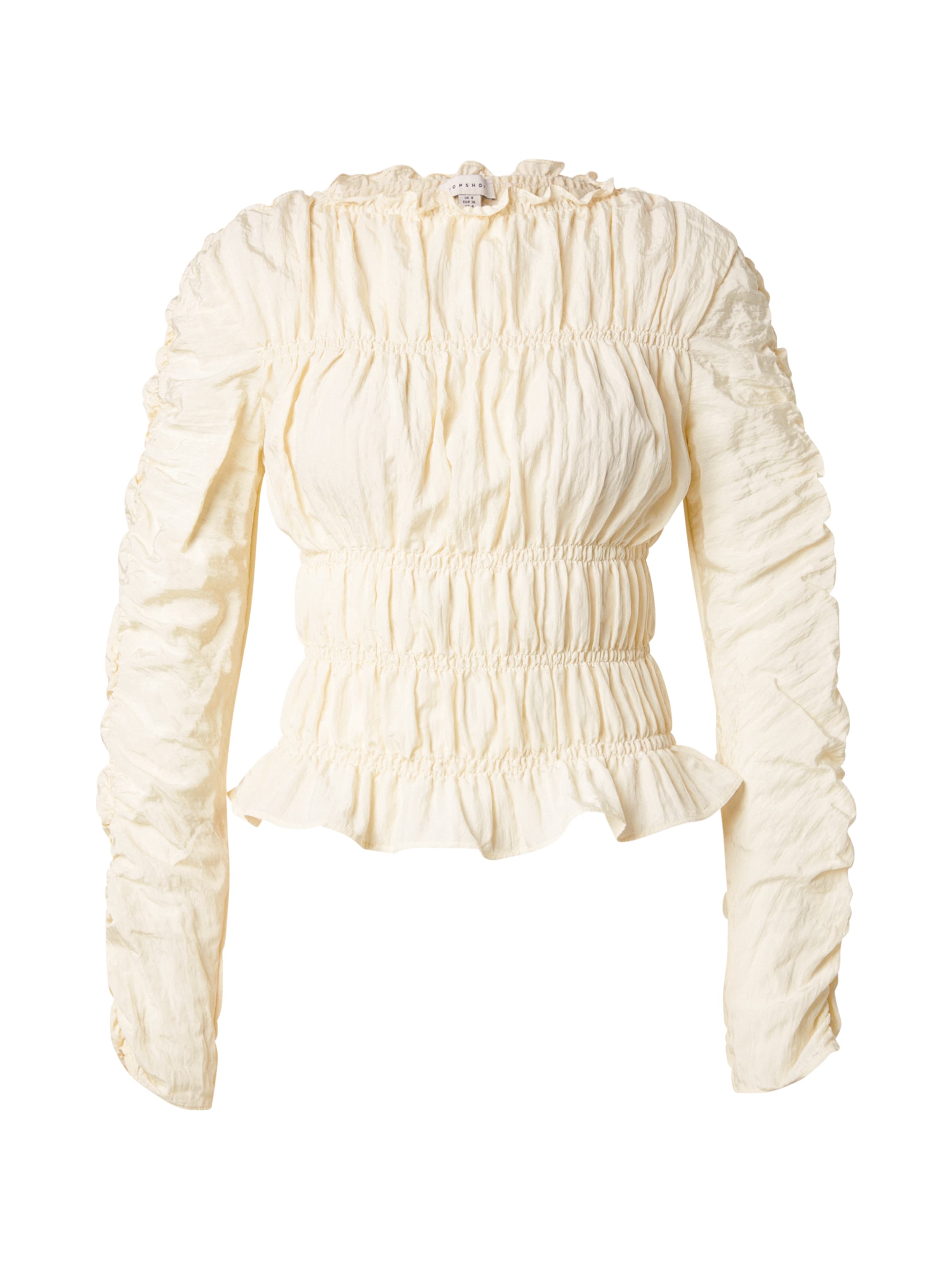 TOPSHOP Bluse in hellbeige, Produktansicht