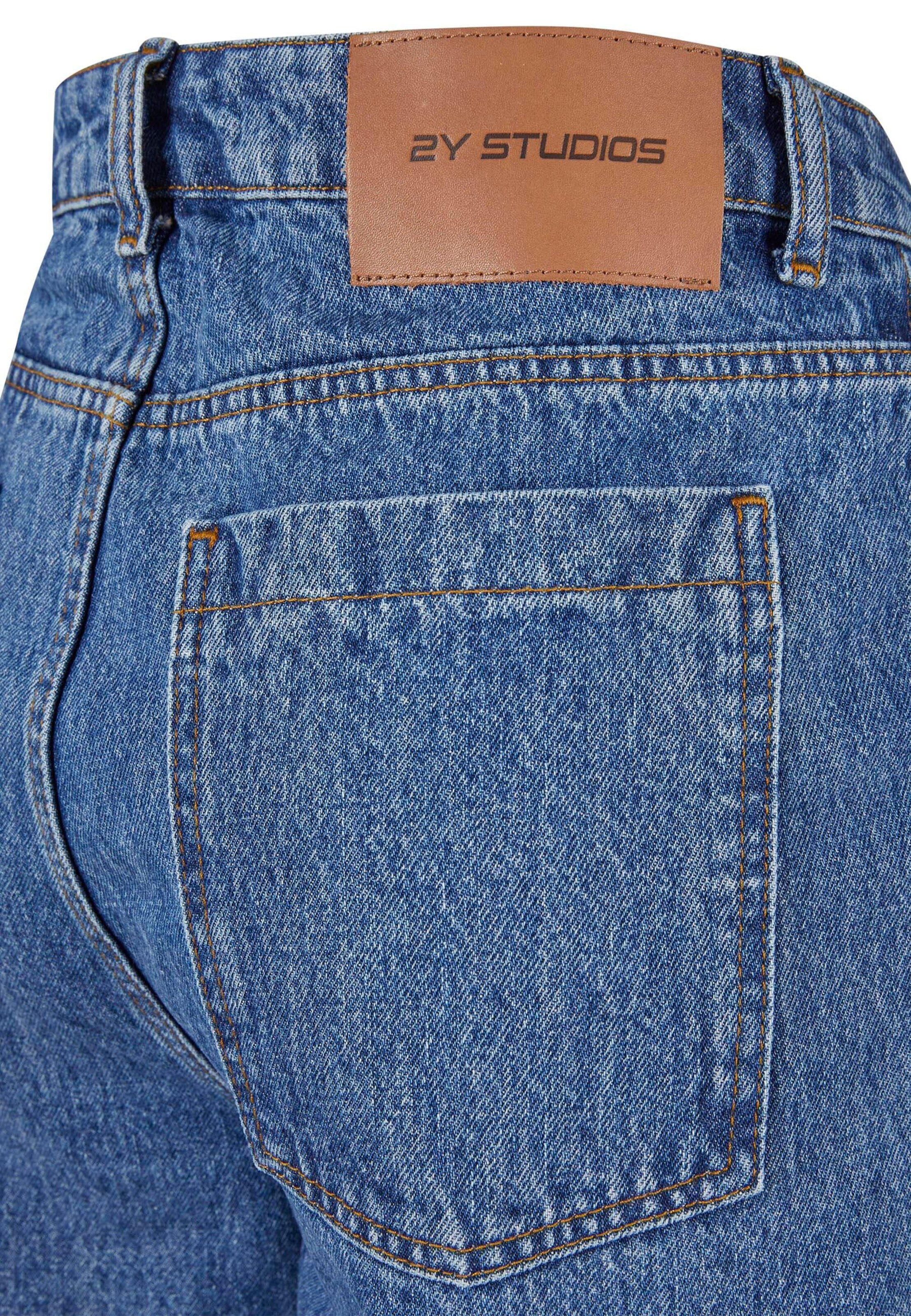 Loosefit Jeans cargo 'Lona' di 2Y Premium in blu