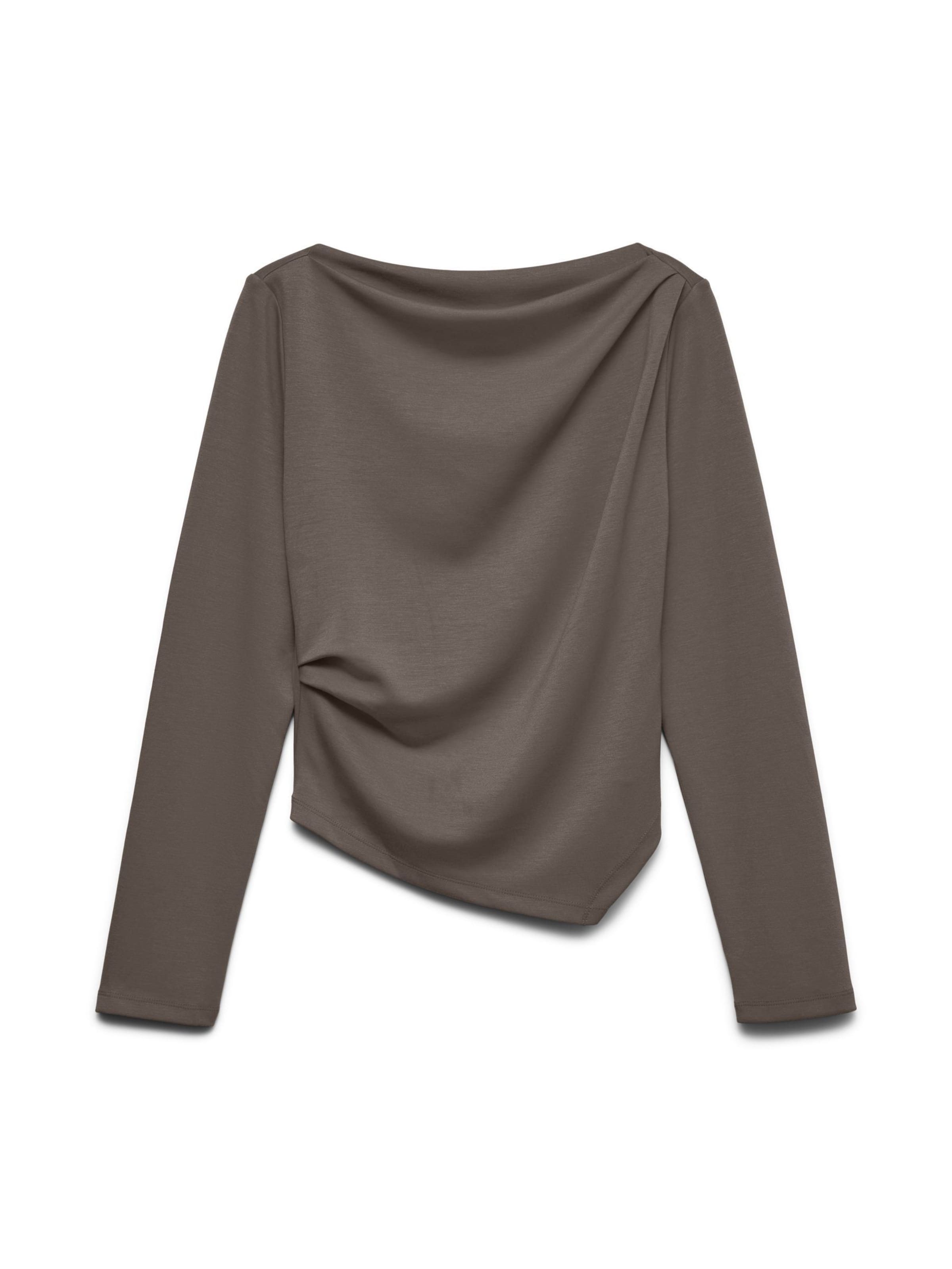 T-shirt 'VMMILLE' VERO MODA en marron : devant