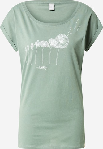 Iriedaily Shirt 'Evolution' in Green: front