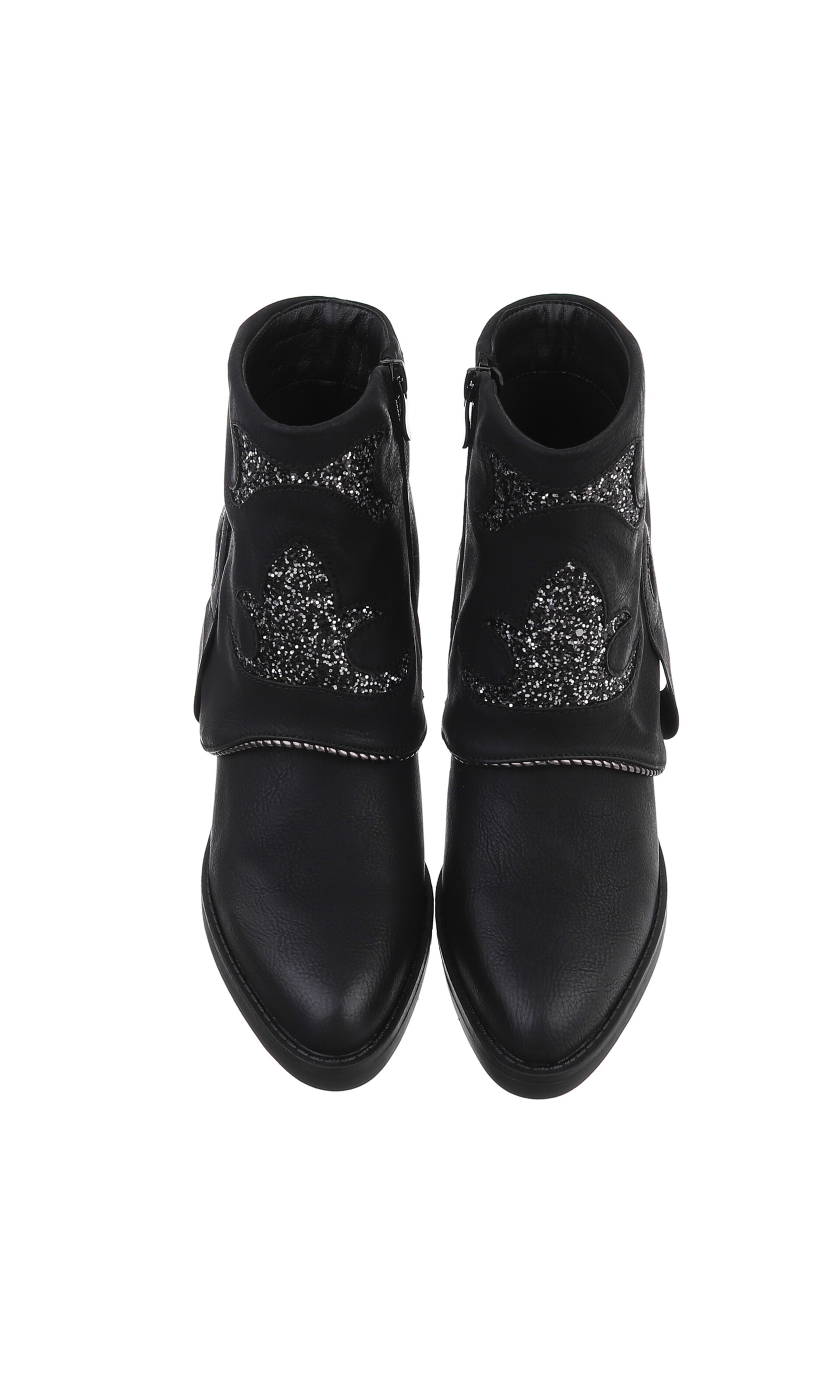 Ital-Design Booties in Black