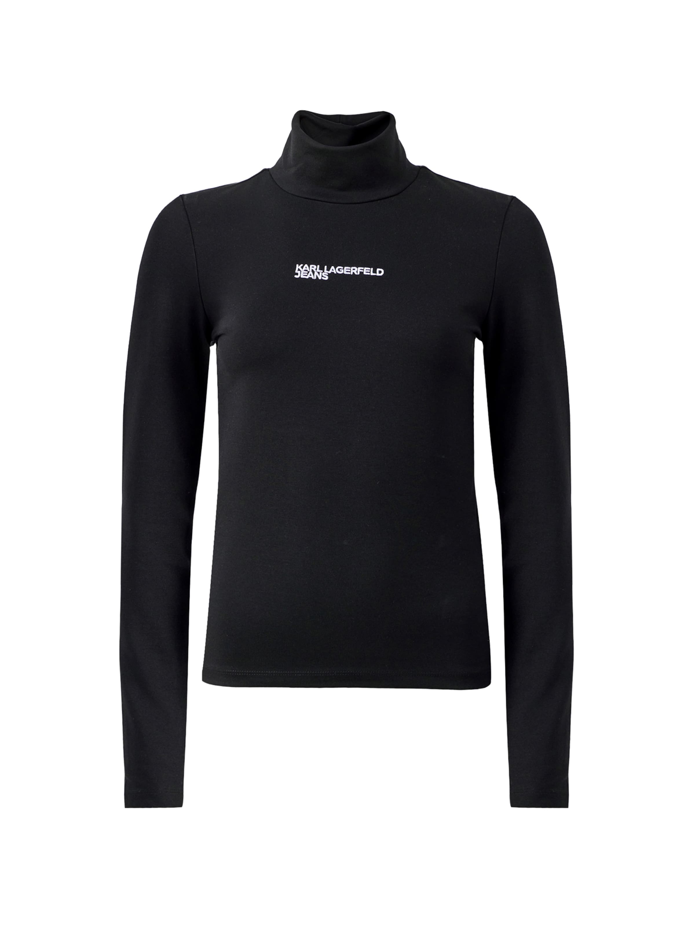 KARL LAGERFELD JEANS Shirts i sort: forside