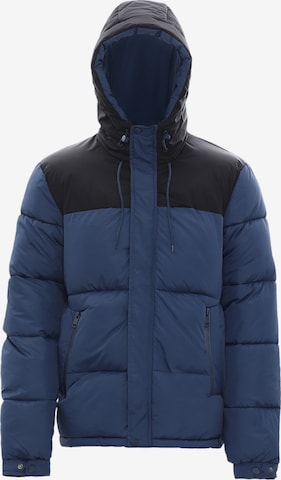Veste d’hiver FUMO en bleu : devant