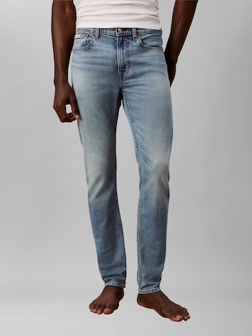 Calvin Klein Jeans Slimfit Τζιν σε μπλε: μπροστά