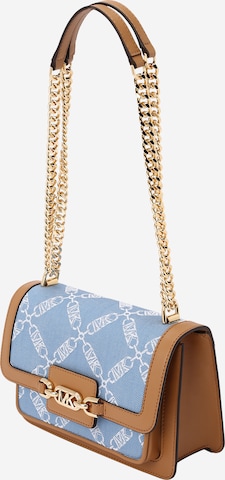 MICHAEL Michael Kors - Bolso de hombro 'HEATHER' en azul: frente