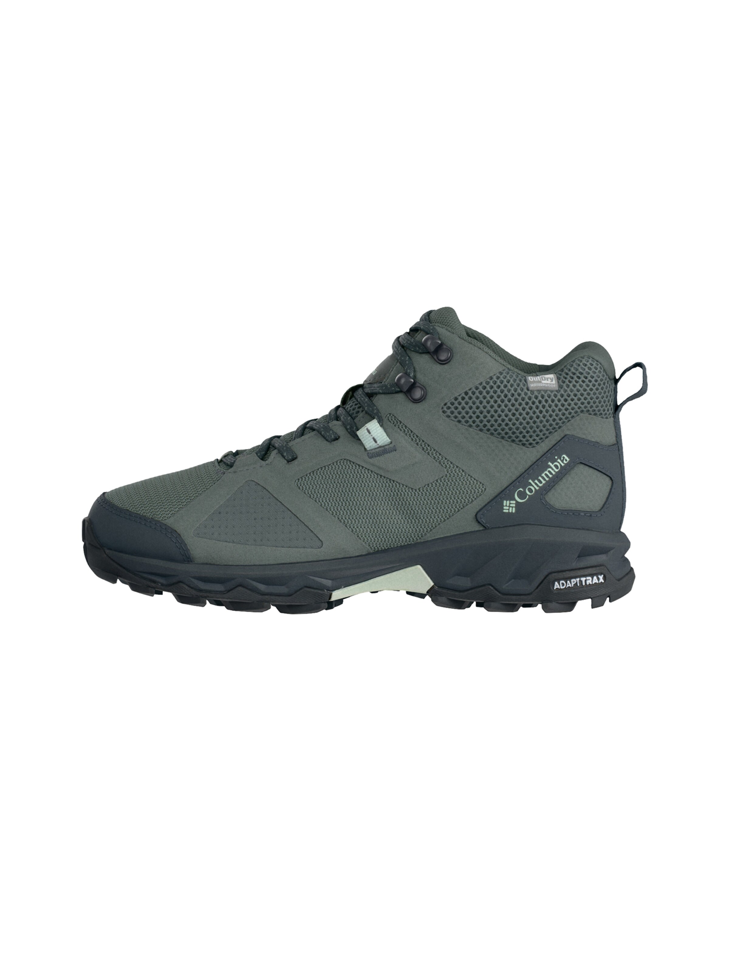 COLUMBIA Kurpes 'PEAKFREAK HERA™ II OUTDRY™ MID' pieejams 37, krāsa - tumši zaļš, Preces skats