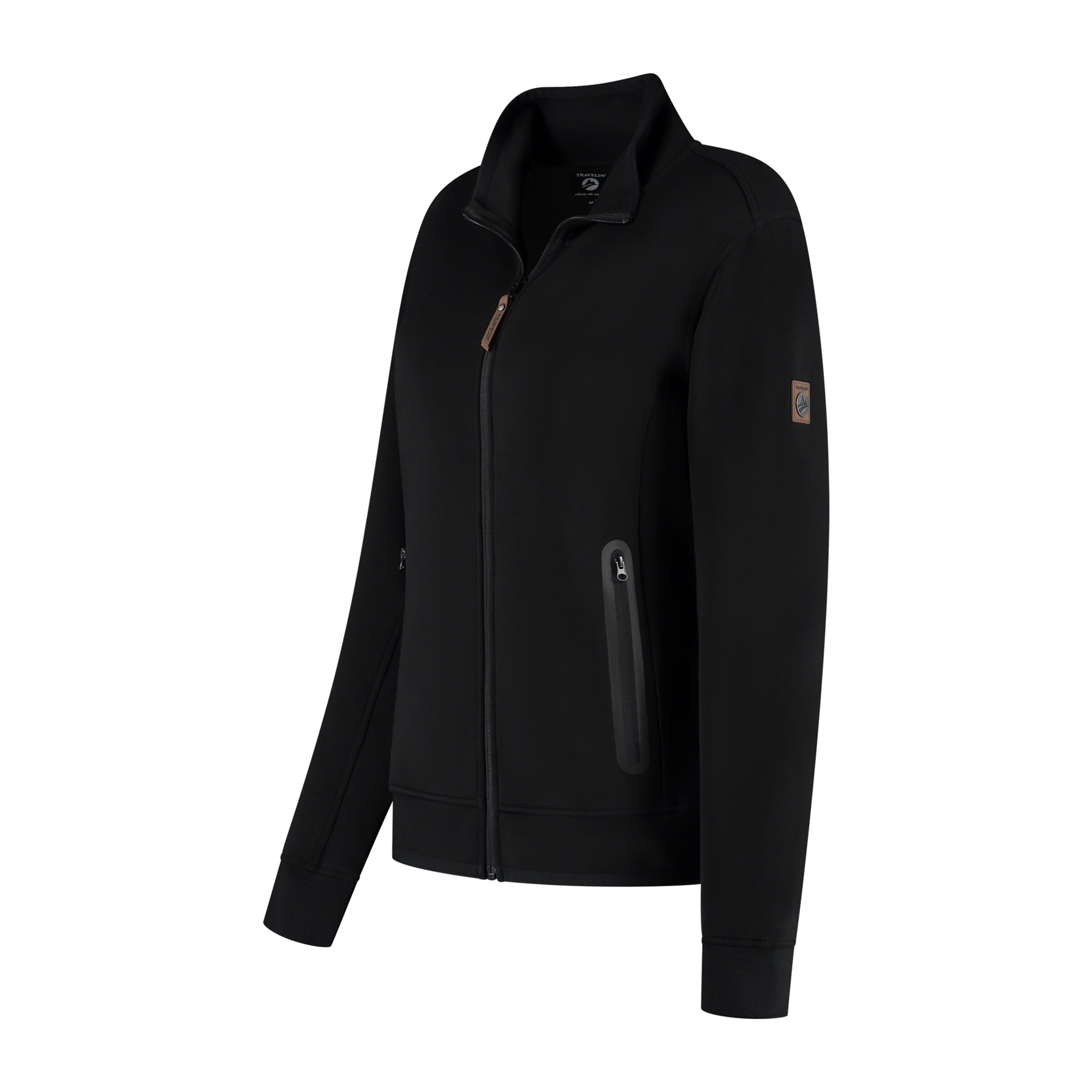 Cardigan 'Olia' Travelin en noir