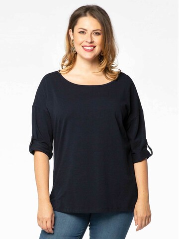 Yoek Tunic in Blue: front