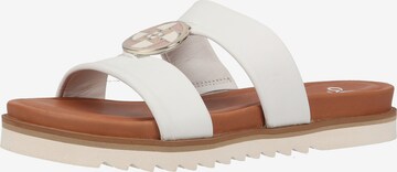 ARA Mules 'Alicante' in White: front