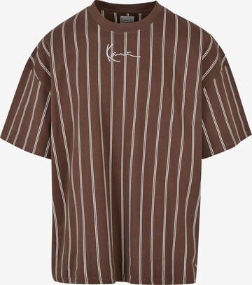 Karl Kani Shirt in Bruin: voorkant