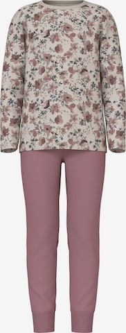 NAME IT - Pijama 'Nostalgia Flower' en rosa: frente
