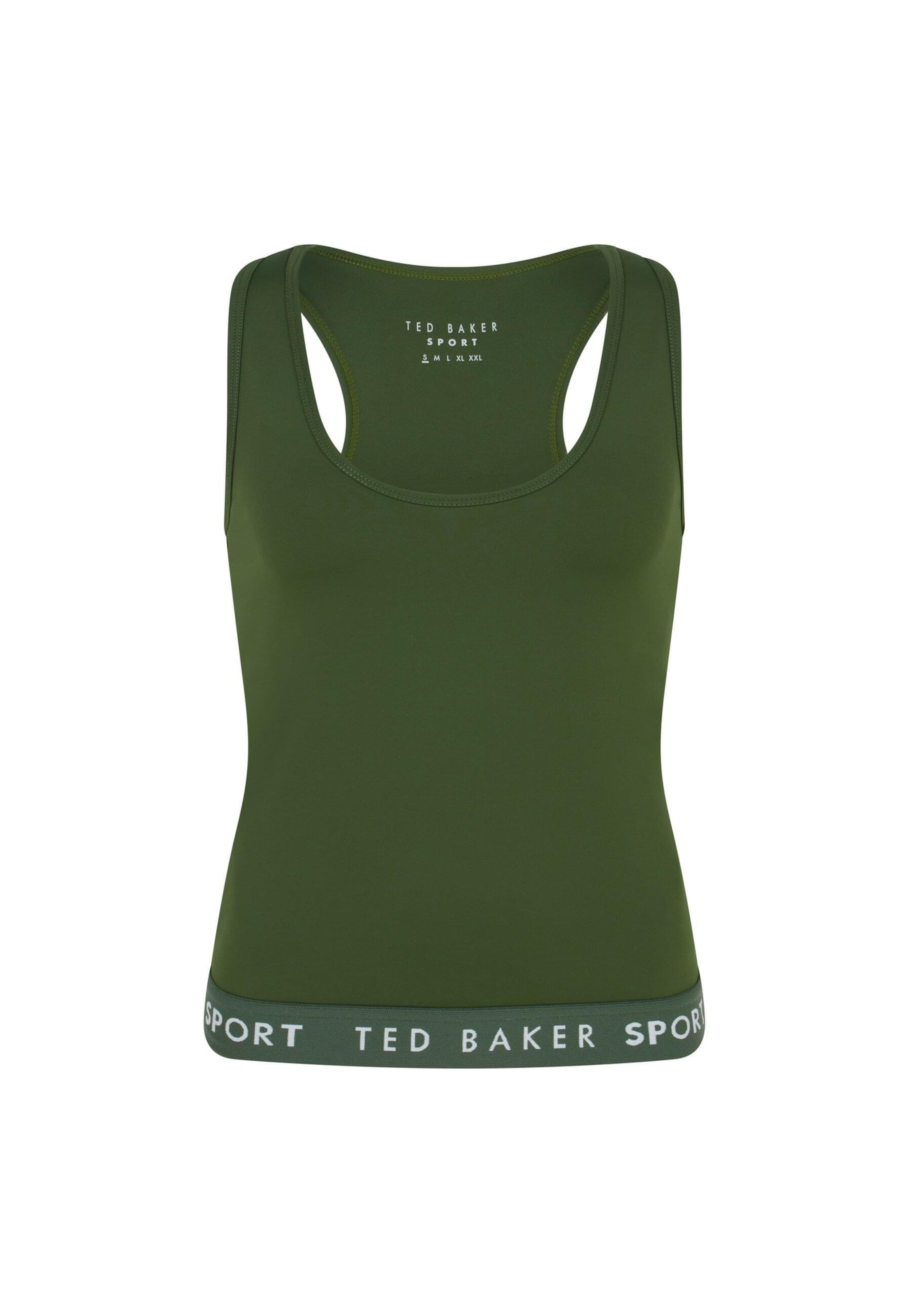 Top 'Rihanna Essentials' di Ted Baker in verde: frontale