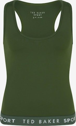 Top 'Rihanna Essentials' di Ted Baker in verde: frontale