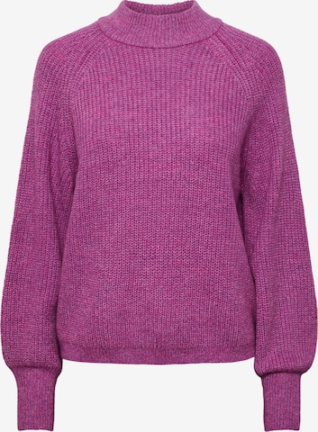 PIECES Sweater 'NATALEE' in Purple: front