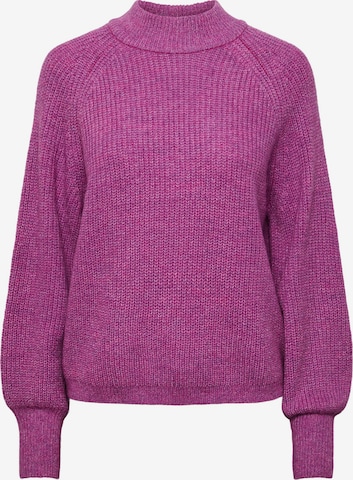 PIECES - Pullover 'NATALEE' em roxo: frente