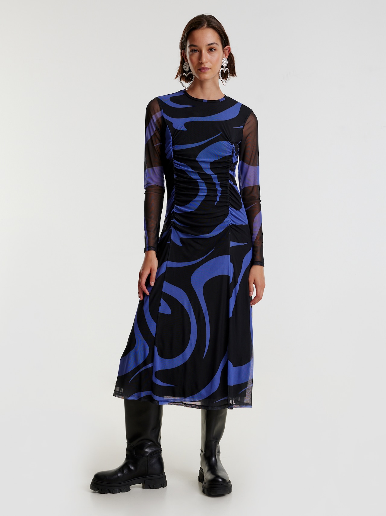 EDITED Produkte Kleid 'Calla' blau