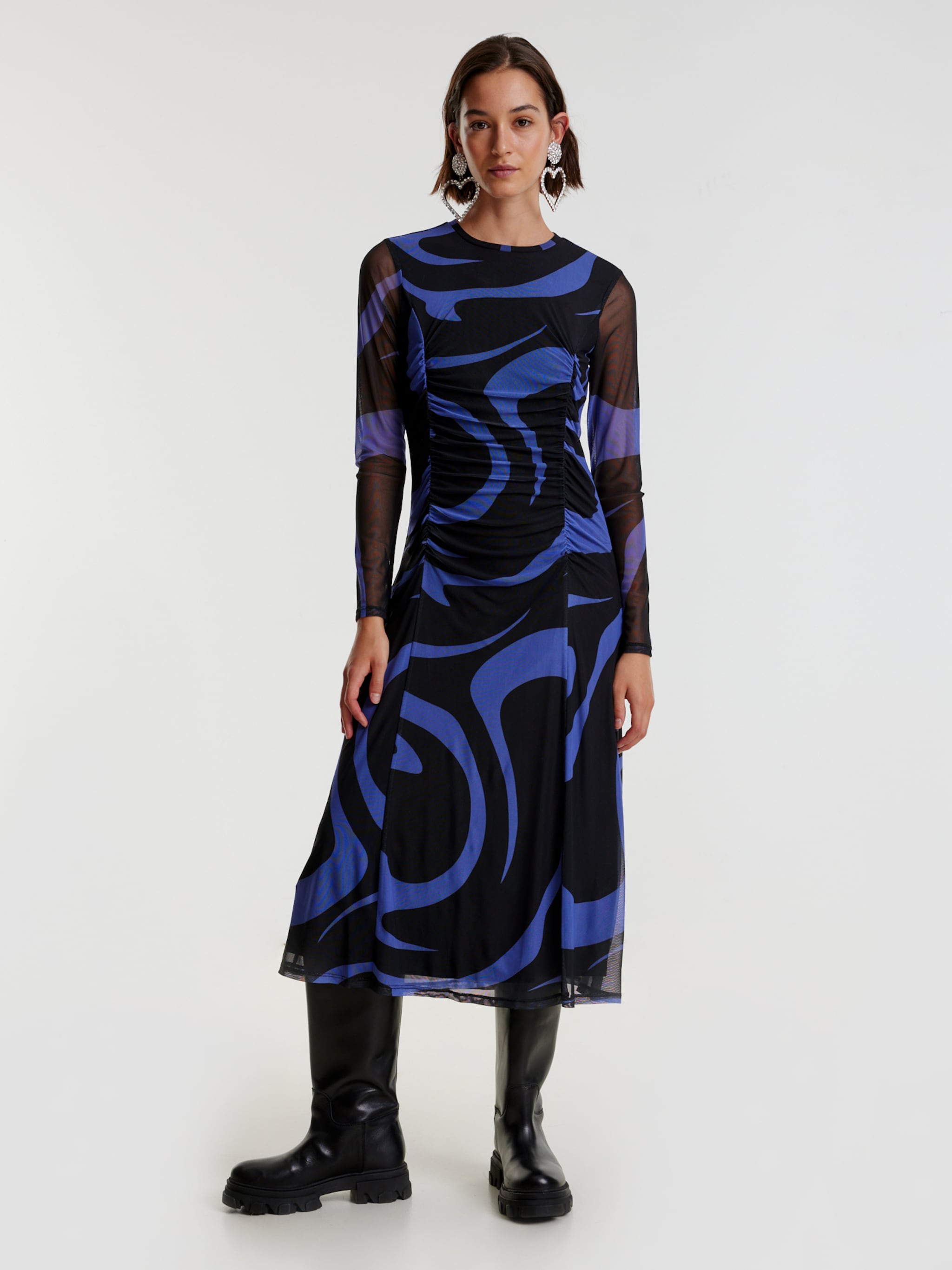 EDITED Produkte Kleid 'Calla' blau