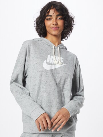 Nike SportswearSweater majica - siva boja: prednji dio