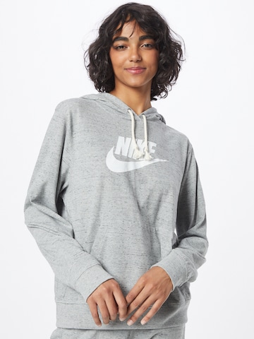 Nike Sportswear Mikina – šedá: přední strana