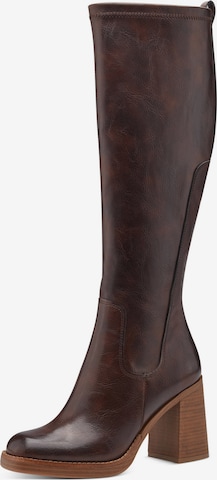 Bottes MARCO TOZZI en marron : devant