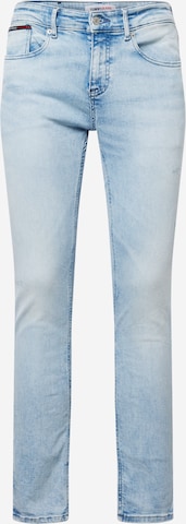 Tommy Jeans - Regular Calças de ganga 'AUSTIN' em azul: frente