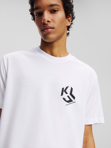 Maglietta di KARL LAGERFELD JEANS in bianco