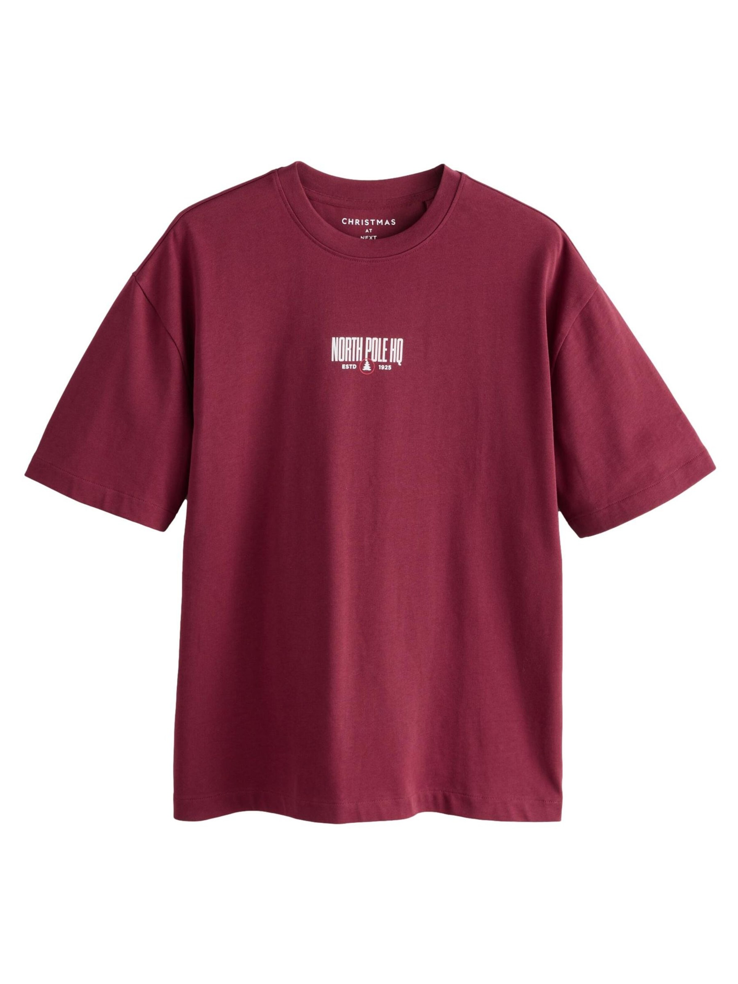 Next T-Shirt in Rot: Vorderseite