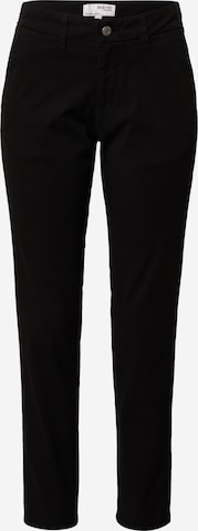 SELECTED FEMME Regular Chino Pants 'SLFMILEY' in Black: front