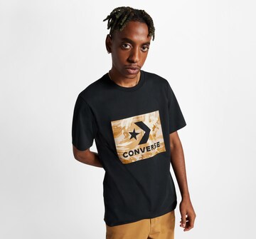 CONVERSE Shirt in Schwarz: Vorderseite