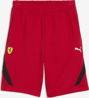 Regular Pantalon de sport 'Scuderia Ferrari PM1' PUMA en rouge : devant