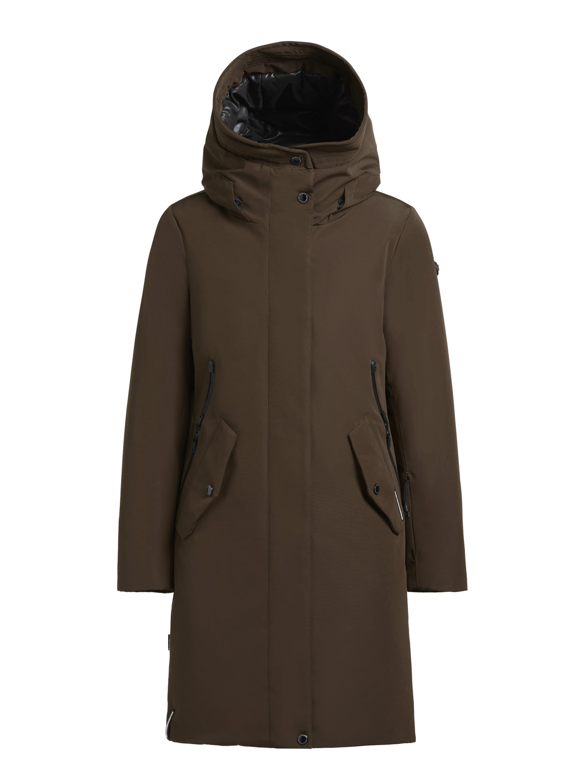Manteau d’hiver ' CHARLYN5 ' khujo en vert : devant