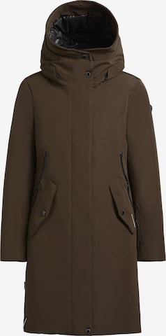 Manteau d’hiver ' CHARLYN5 ' khujo en vert : devant