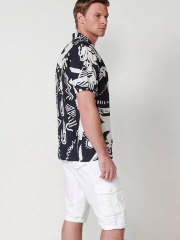 Fit confort Chemise KOROSHI en noir