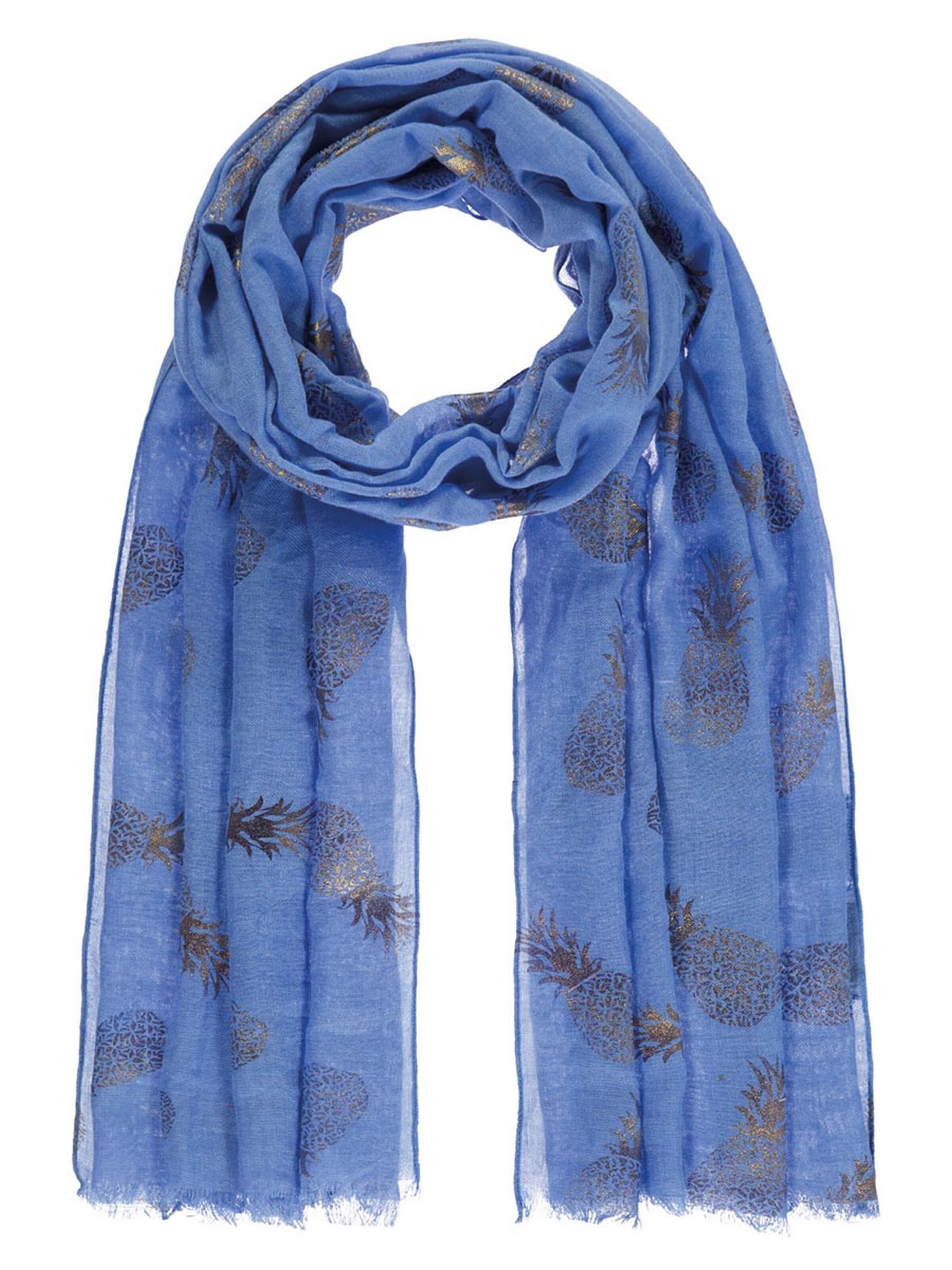 Passigatti Scarf in Blue: front