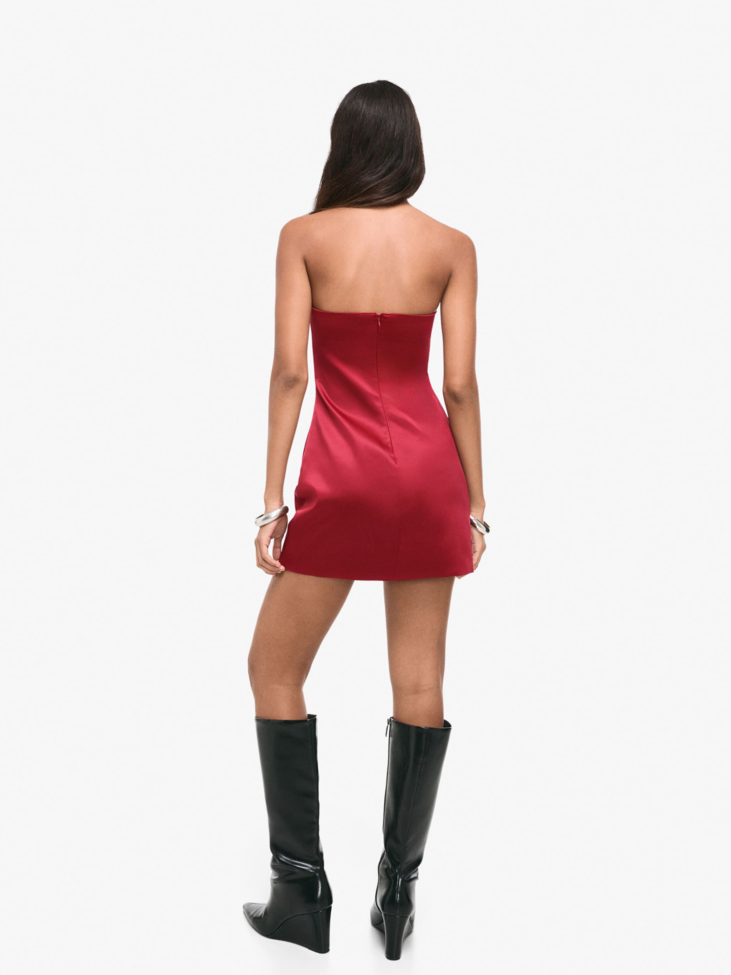 Bershka Dress in Red | ABOUT YOU