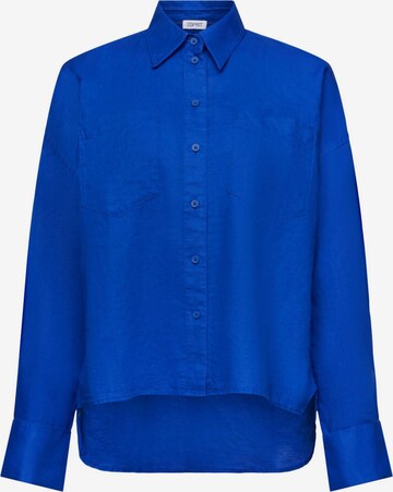 ESPRIT Blouse in Blauw: voorkant