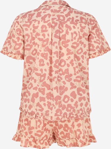 River Island Plus Short Pajama Set in Pink