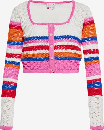 IZIA Knit Cardigan in Mixed colors: front